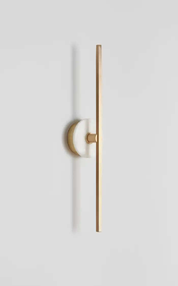 Wall Sconce With Alabaster