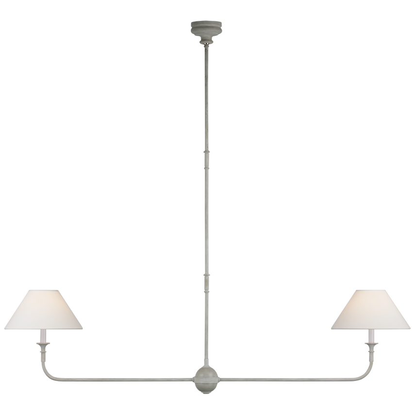 Piiaf Large Two Light Linear Pendant