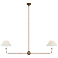 Piiaf Large Two Light Linear Pendant