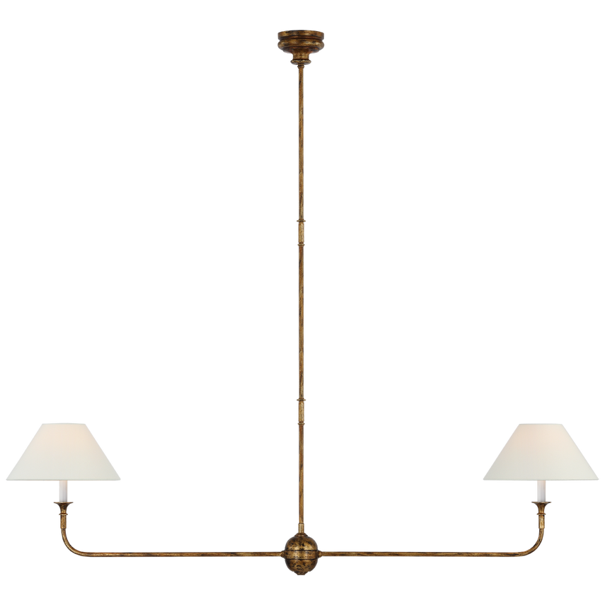 Piiaf Large Two Light Linear Pendant