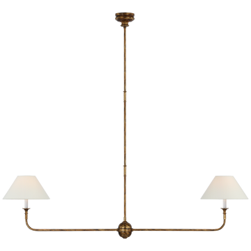 Piiaf Large Two Light Linear Pendant