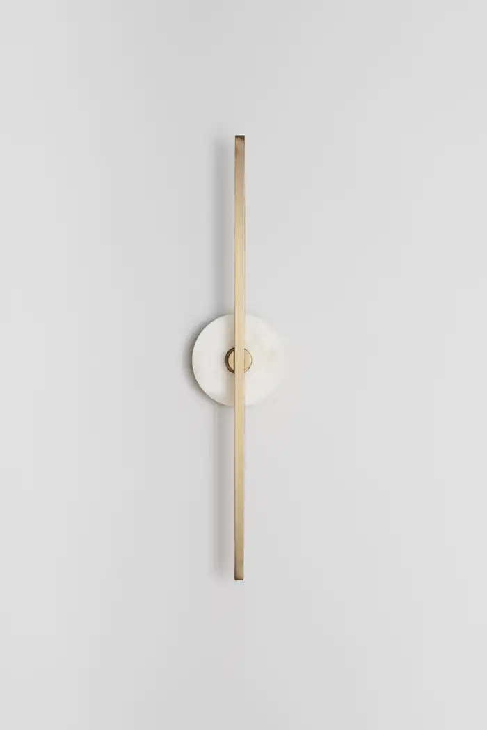 Wall Sconce With Alabaster