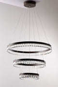 Avia Round Crystal Chandelier