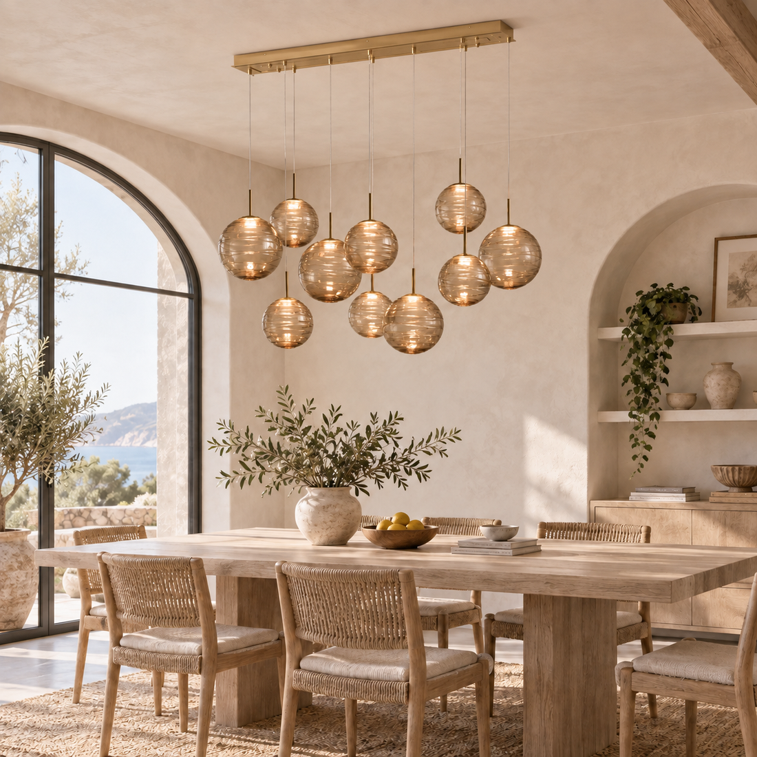 Casen Linear Chandelier 55" 65"