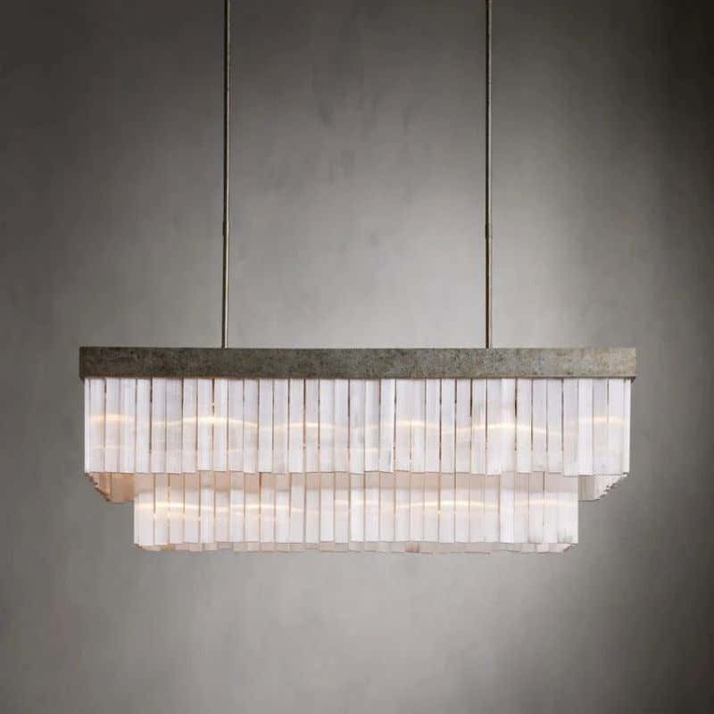 Adam Large Rectangular Chandelier