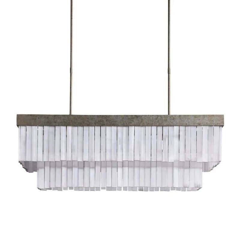 Adam Large Rectangular Chandelier