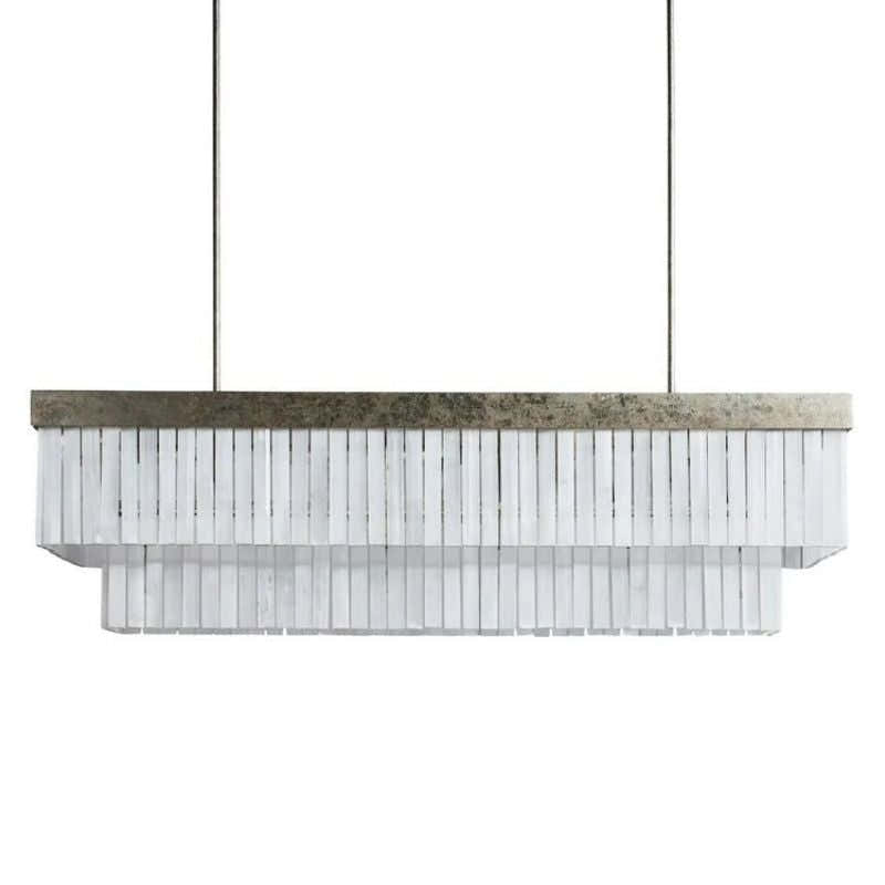 Adam Large Rectangular Chandelier