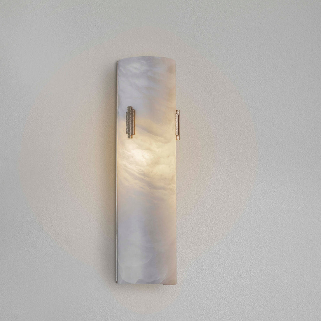 Alabaster Wall Light with Deco