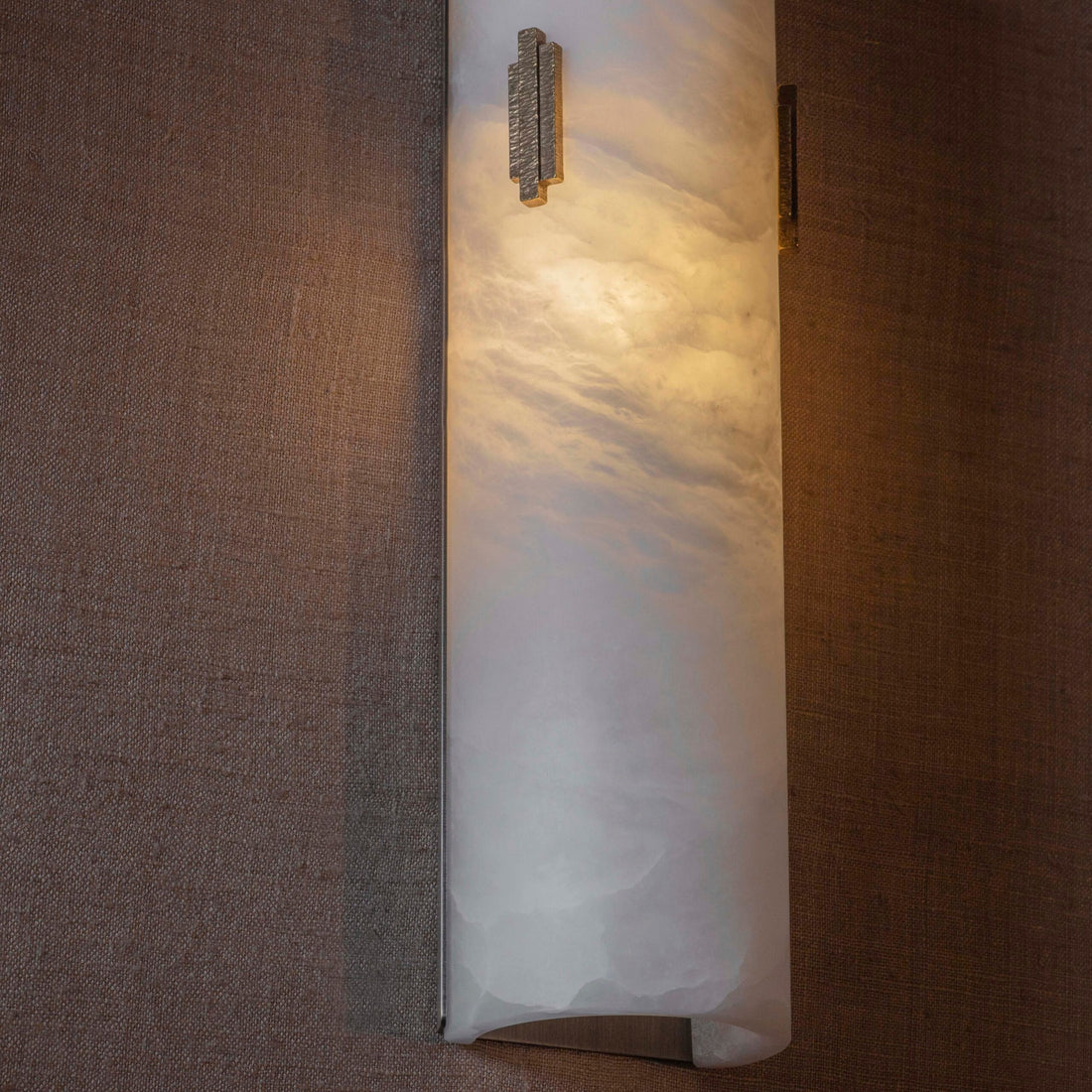 Alabaster Wall Light with Deco