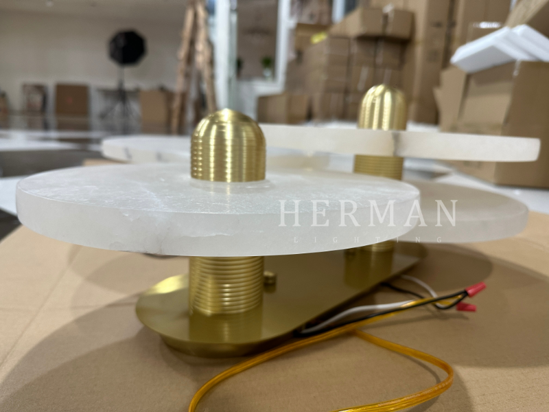 Alabaster Flush mount - 2 Surface