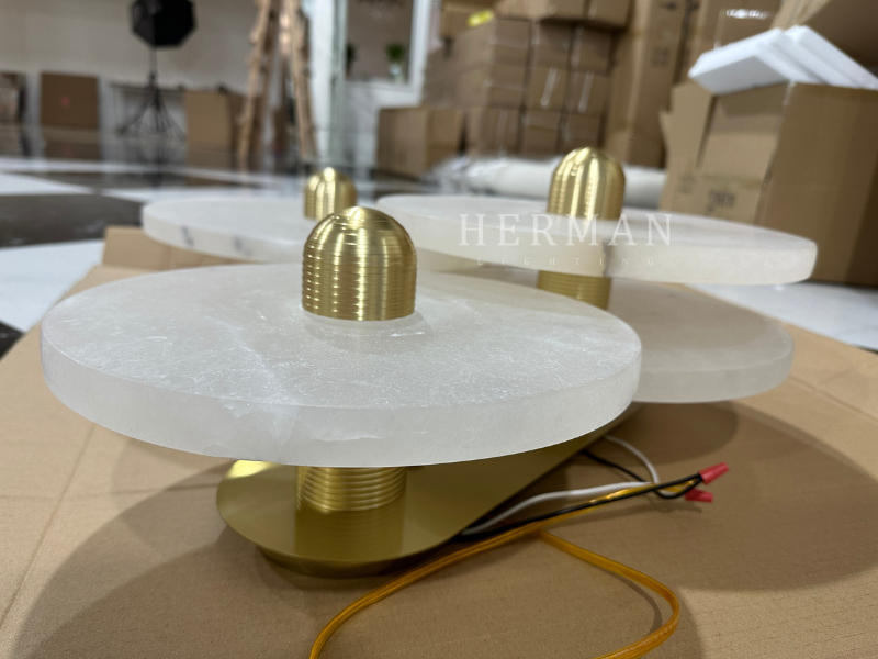 Alabaster Flush mount - 2 Surface