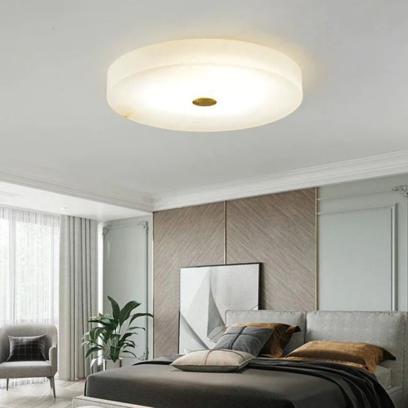 Alabaster Round Led Chandelier 11.8" 15.7" 19.7"