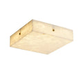Alabaster Square Flushmount  15.8