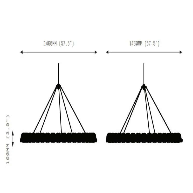 Ouranos III Chandelier