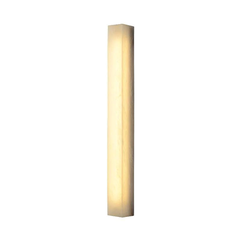 Alabaster Rectangular Wall Sconce