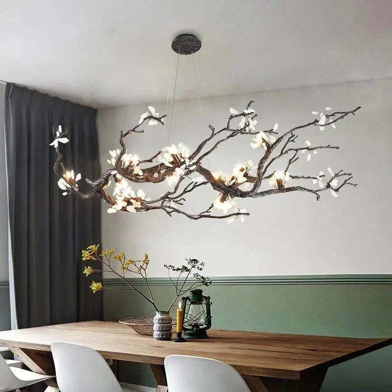 Barhed Tree Branch Chandelier