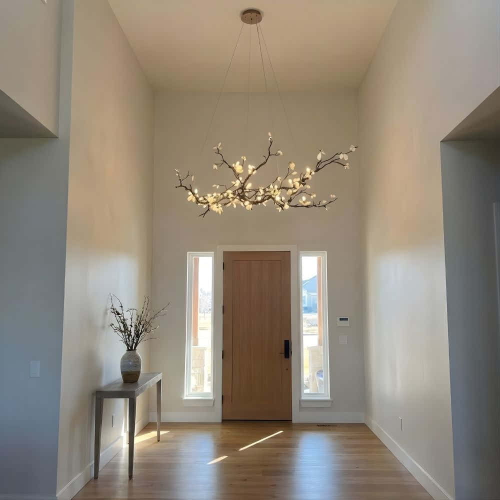 Barhed Tree Branch Chandelier
