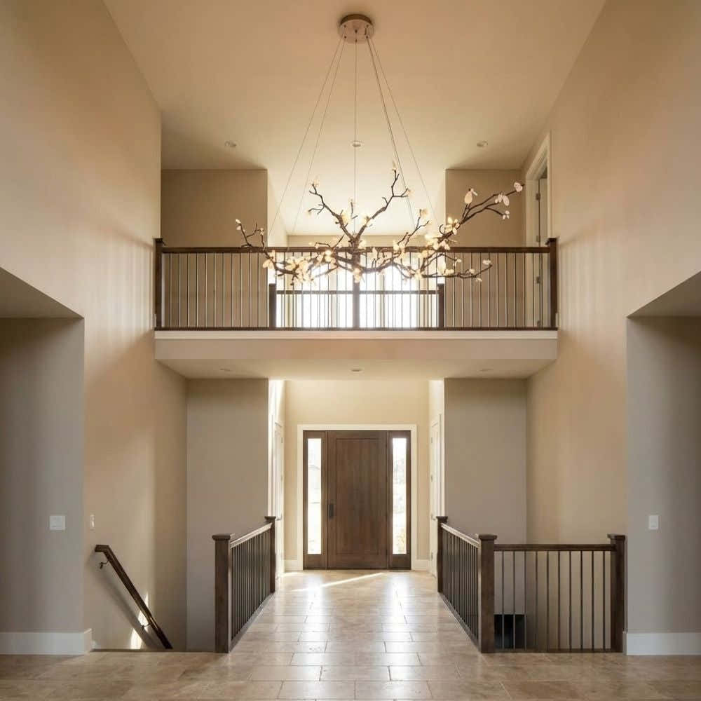 Barhed Tree Branch Chandelier
