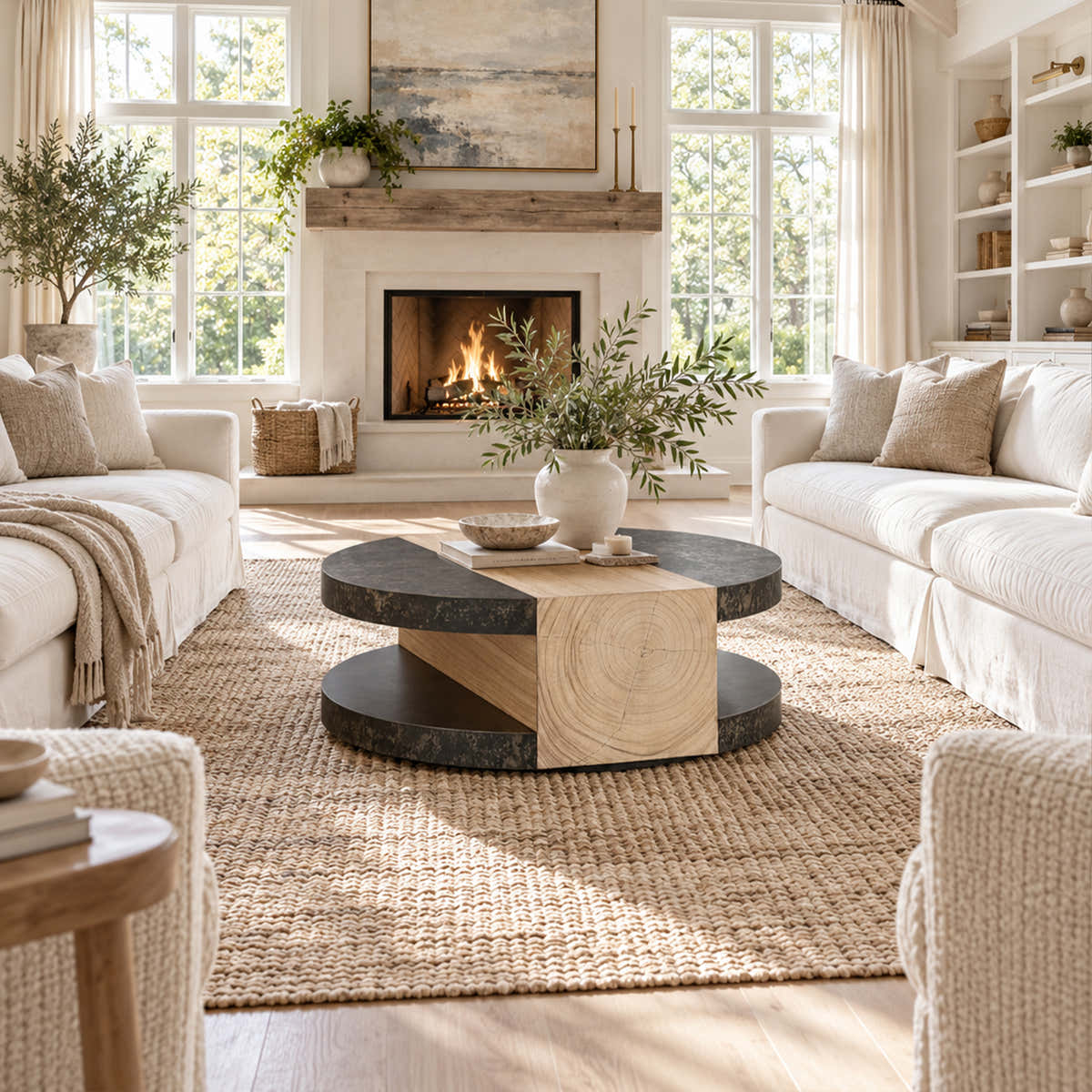 Almeria Round Coffee Table