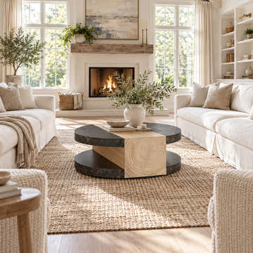 Almeria Round Coffee Table