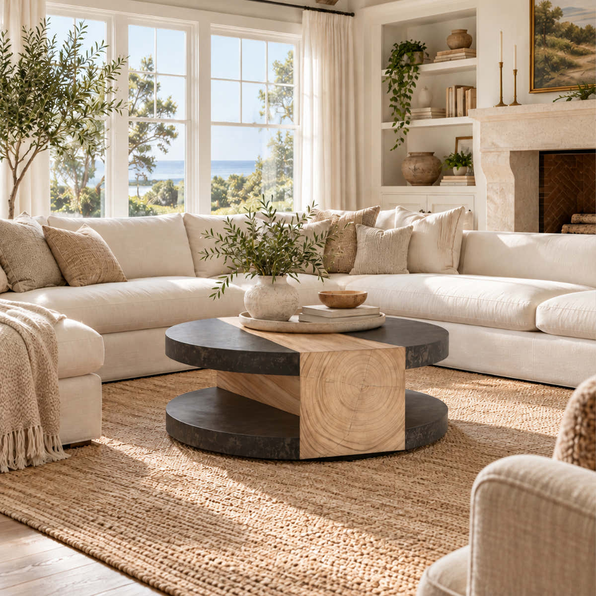 Almeria Round Coffee Table
