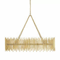 Althely 10 Lights Rectangle Pendant Chandelier