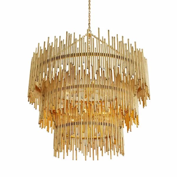 Althely 12 Lights  3- Tier Chandelier