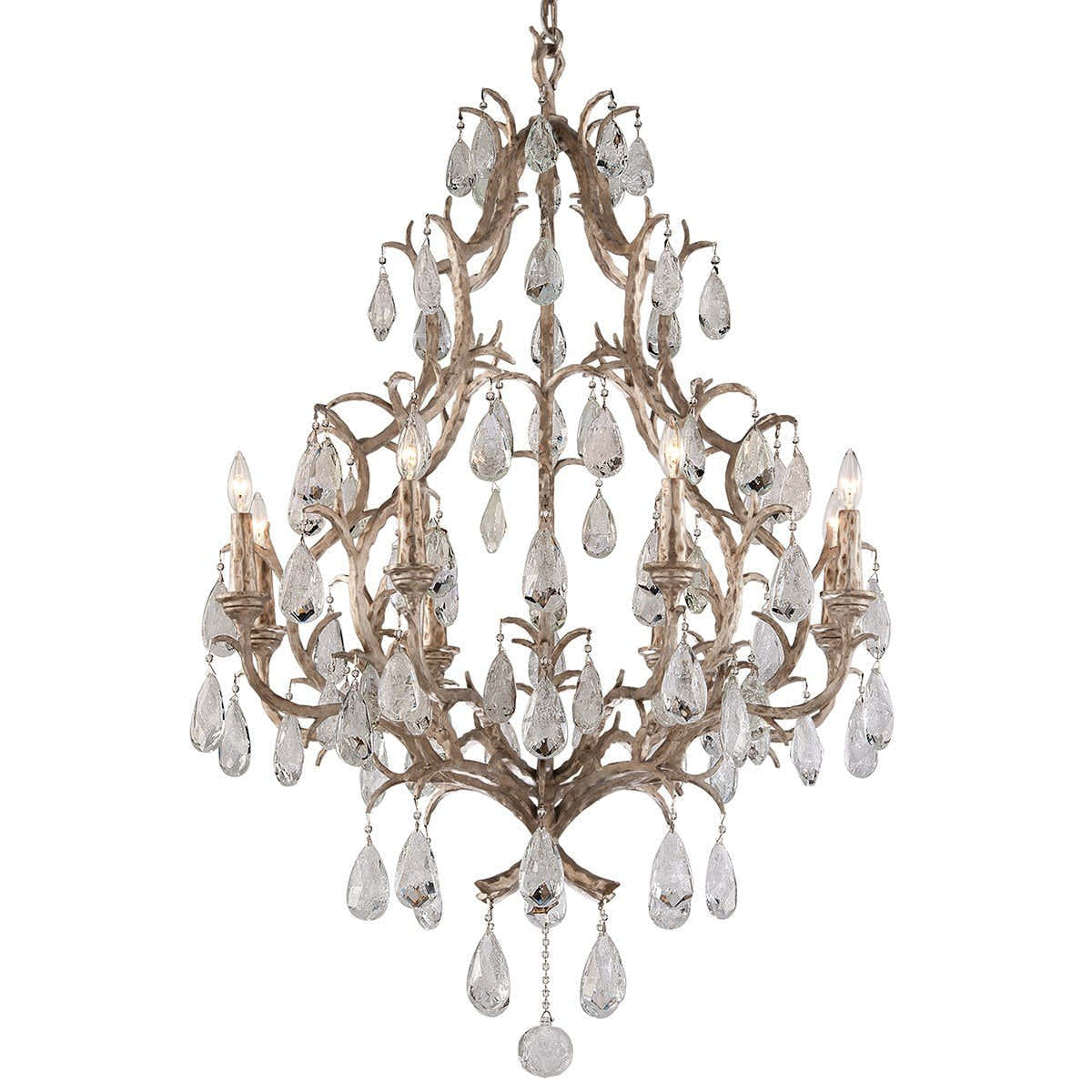 Amadeus Crystal Glass Chandelier [2 Sizes]