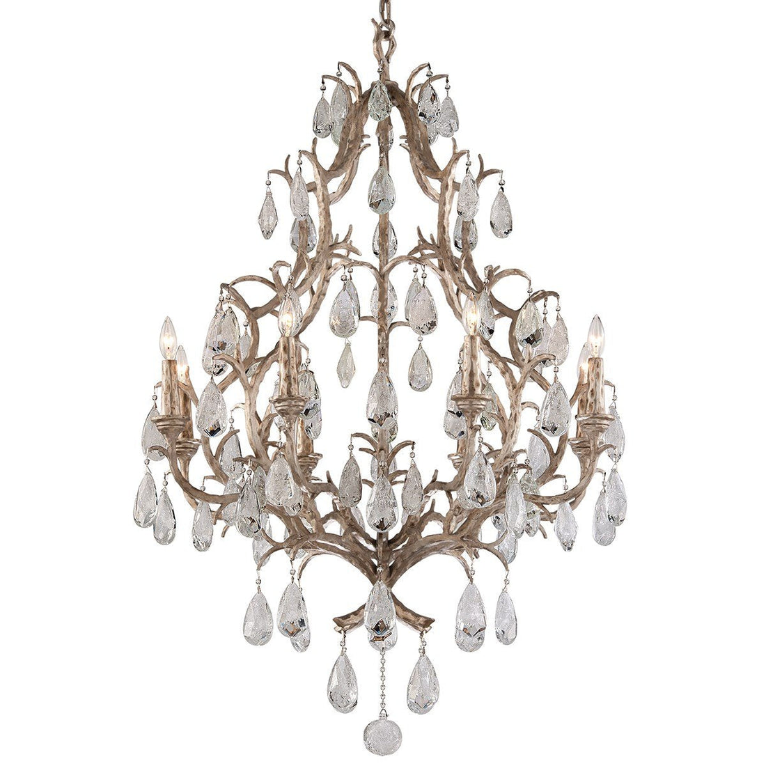 Amadeus Crystal Glass Chandelier [2 Sizes]