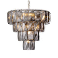 Amazone Modern Glass Chandelier [S/L] - [Clear/Smoke] 