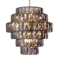 Amazone Modern Glass Chandelier [S/L] - [Clear/Smoke] 