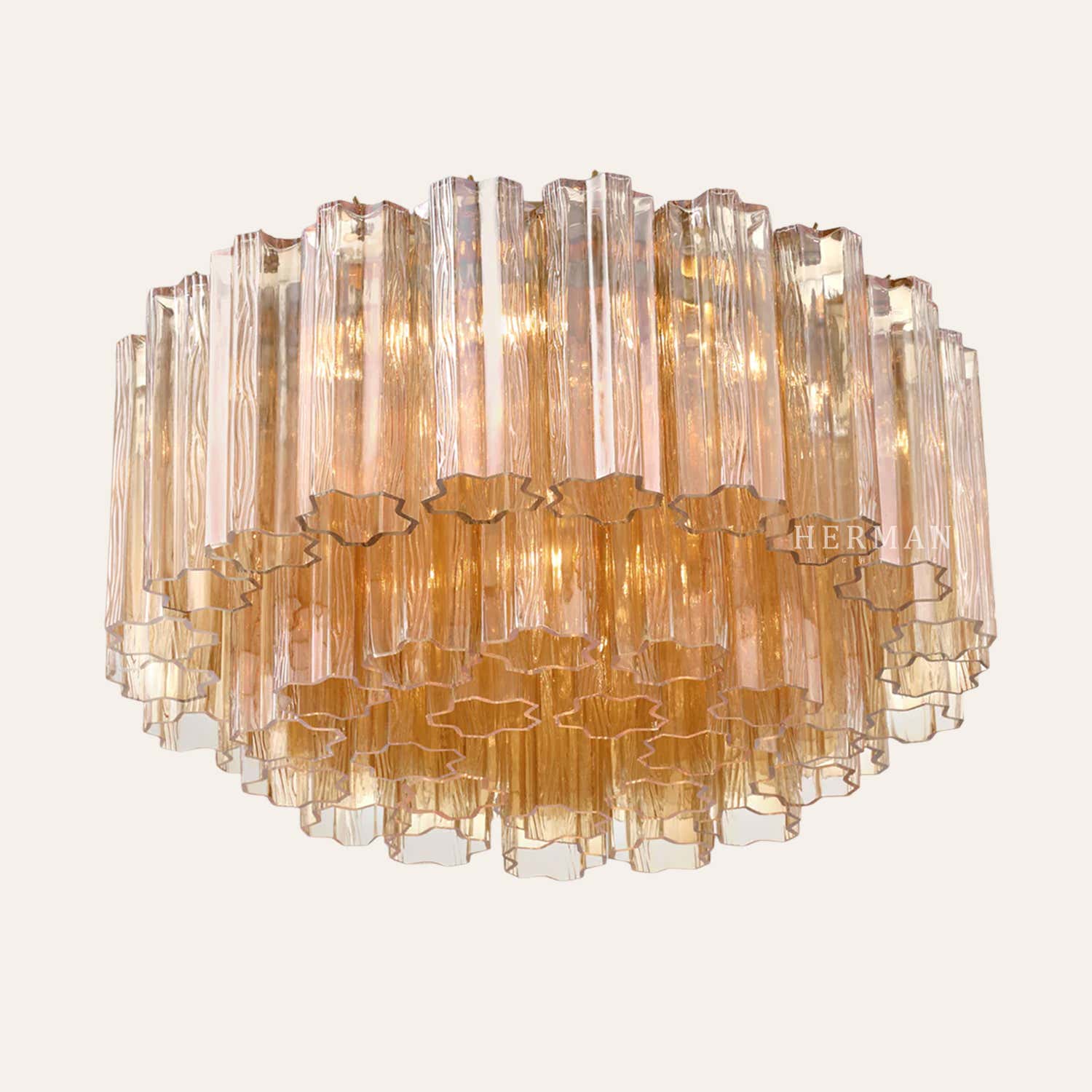 Addis Murano Glass Flushmount 22"/32"