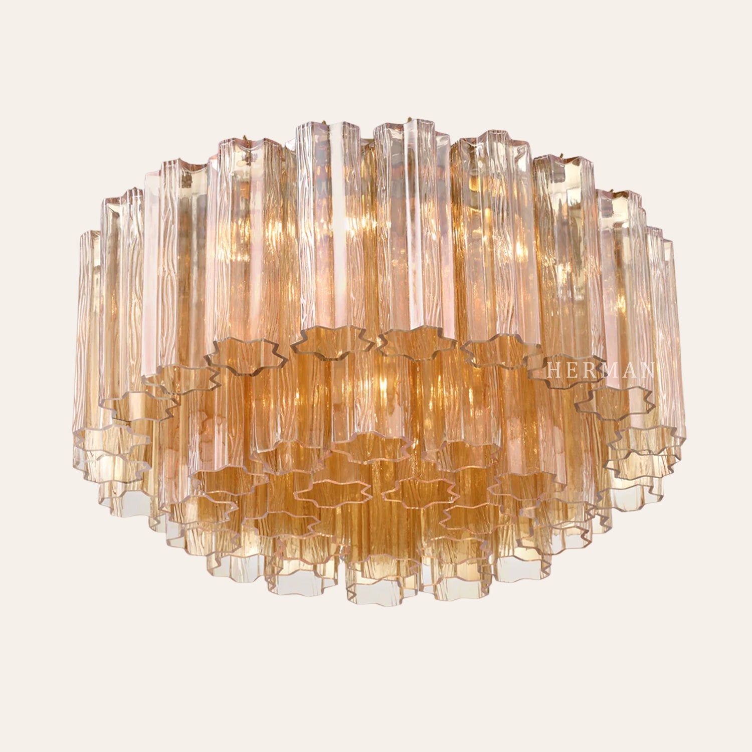 Addis Murano Glass Flushmount 22"/32"