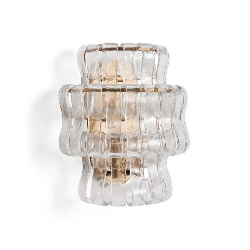 Amor Glass Wall Sconce 12"