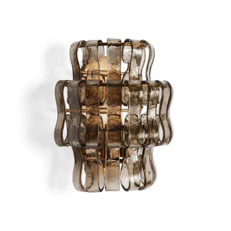 Amor Glass Wall Sconce 12"