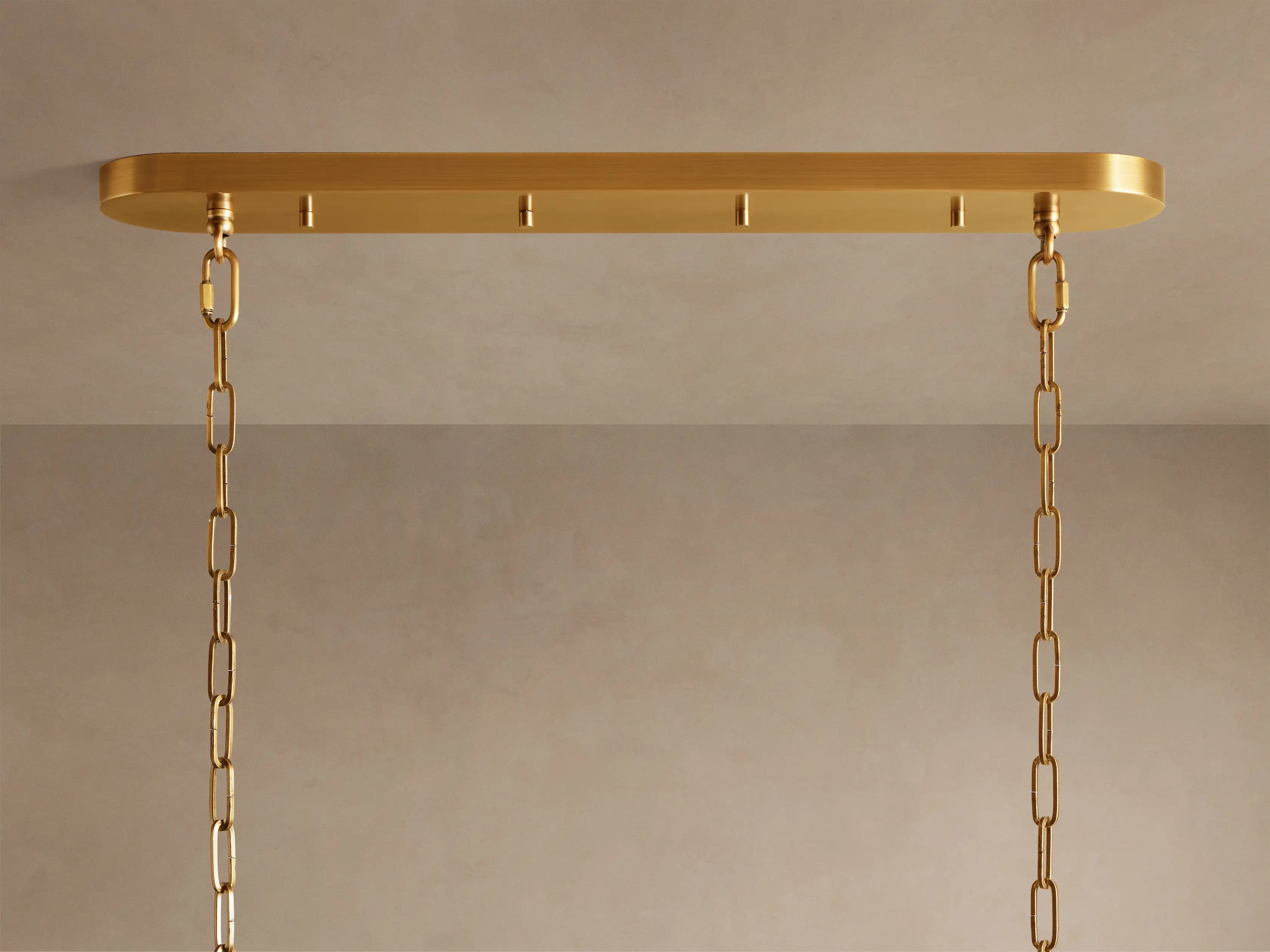 Amor Ghiaccio Glass Oval Chandelier 54"W/65"W