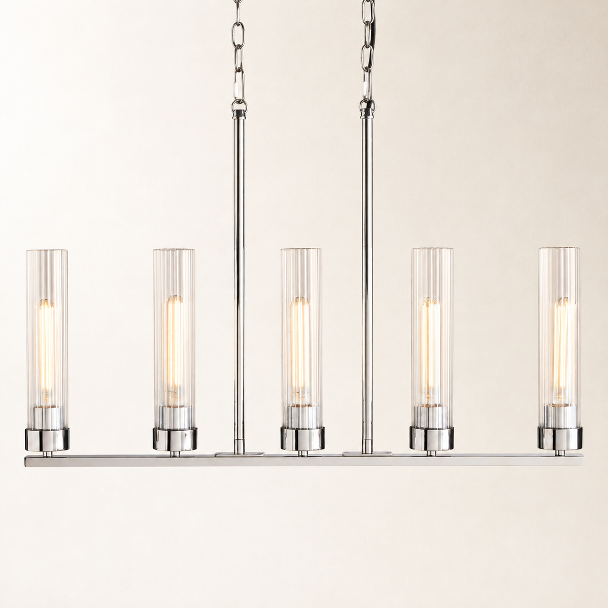 Andreas Linear Chandelier 32" 46" 54"W
