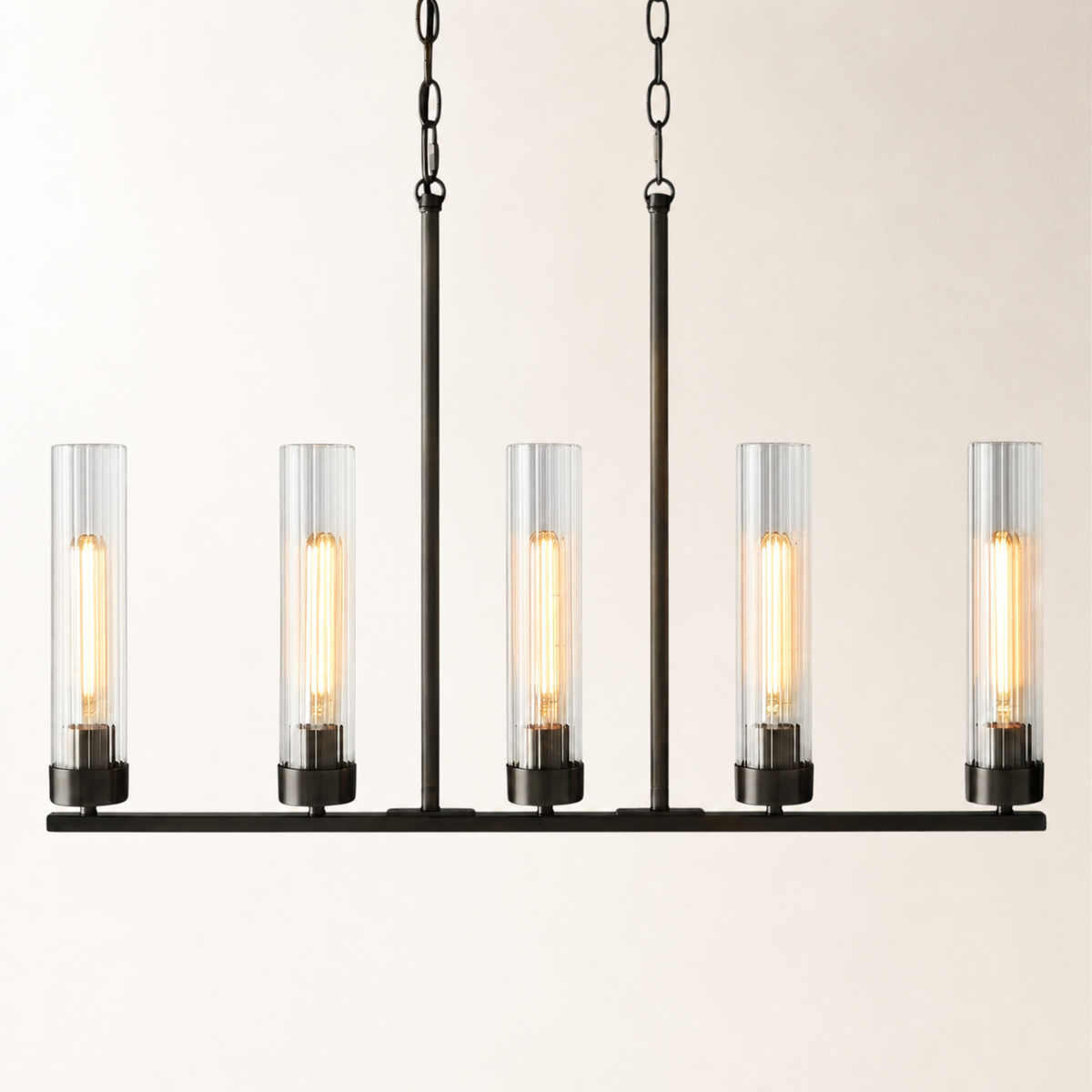 Andreas Linear Chandelier 32" 46" 54"W