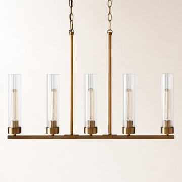 Andreas Linear Chandelier 32" 46" 54"W