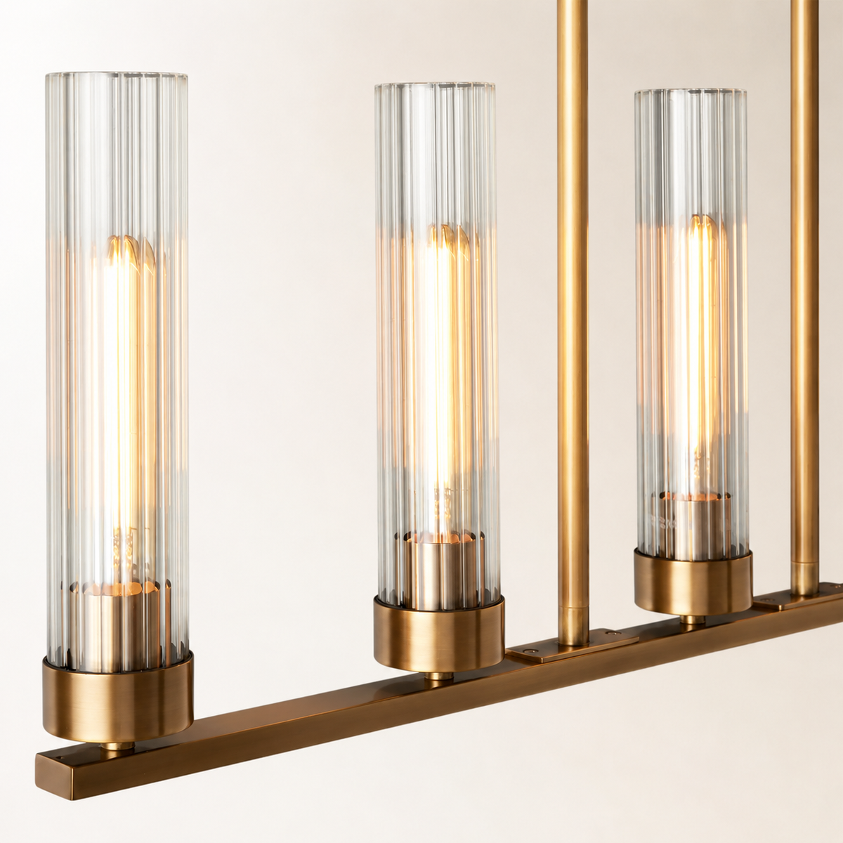 Andreas Linear Chandelier 32" 46" 54"W