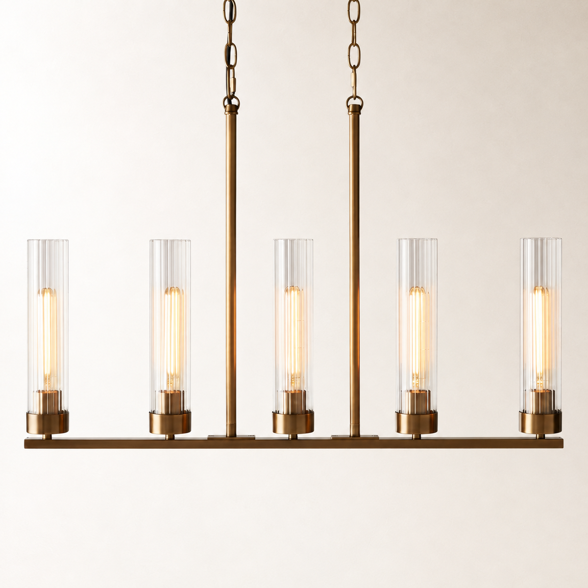 Andreas Linear Chandelier 32" 46" 54"W