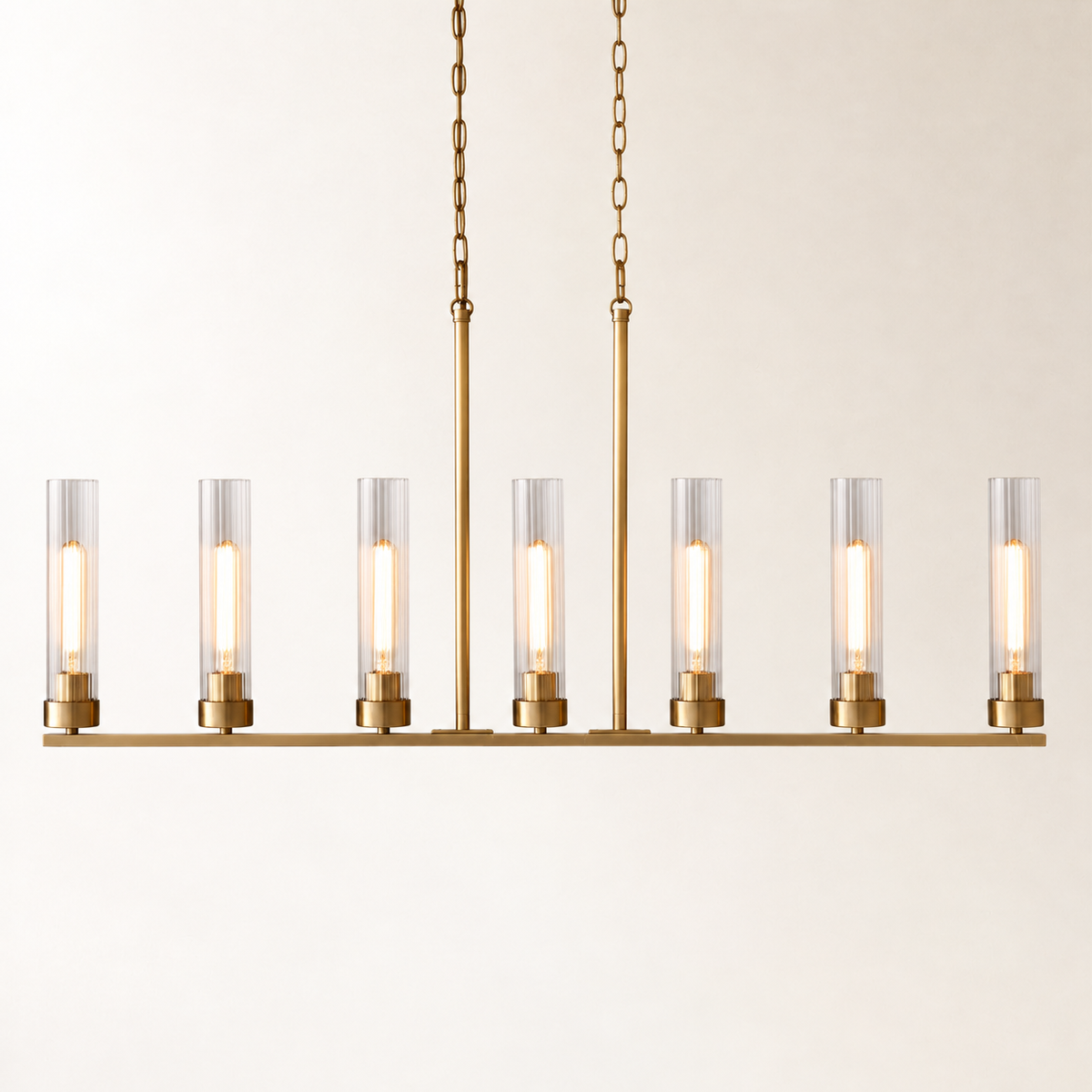 Andreas Linear Chandelier 32" 46" 54"W