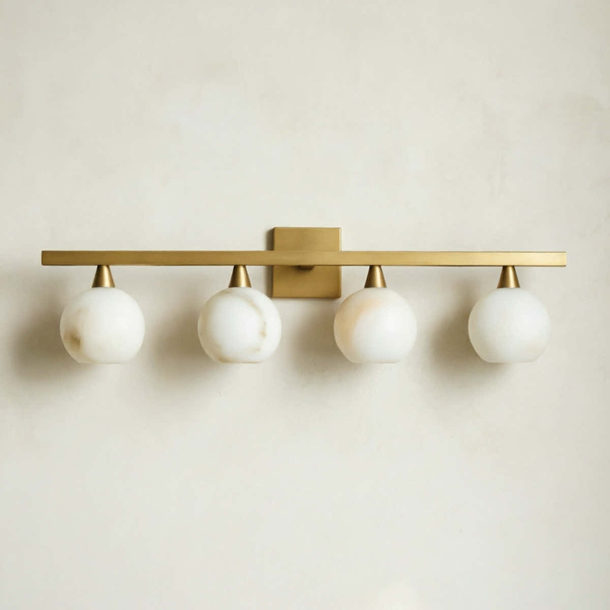 Arica Alabaster Sconce 4 Light