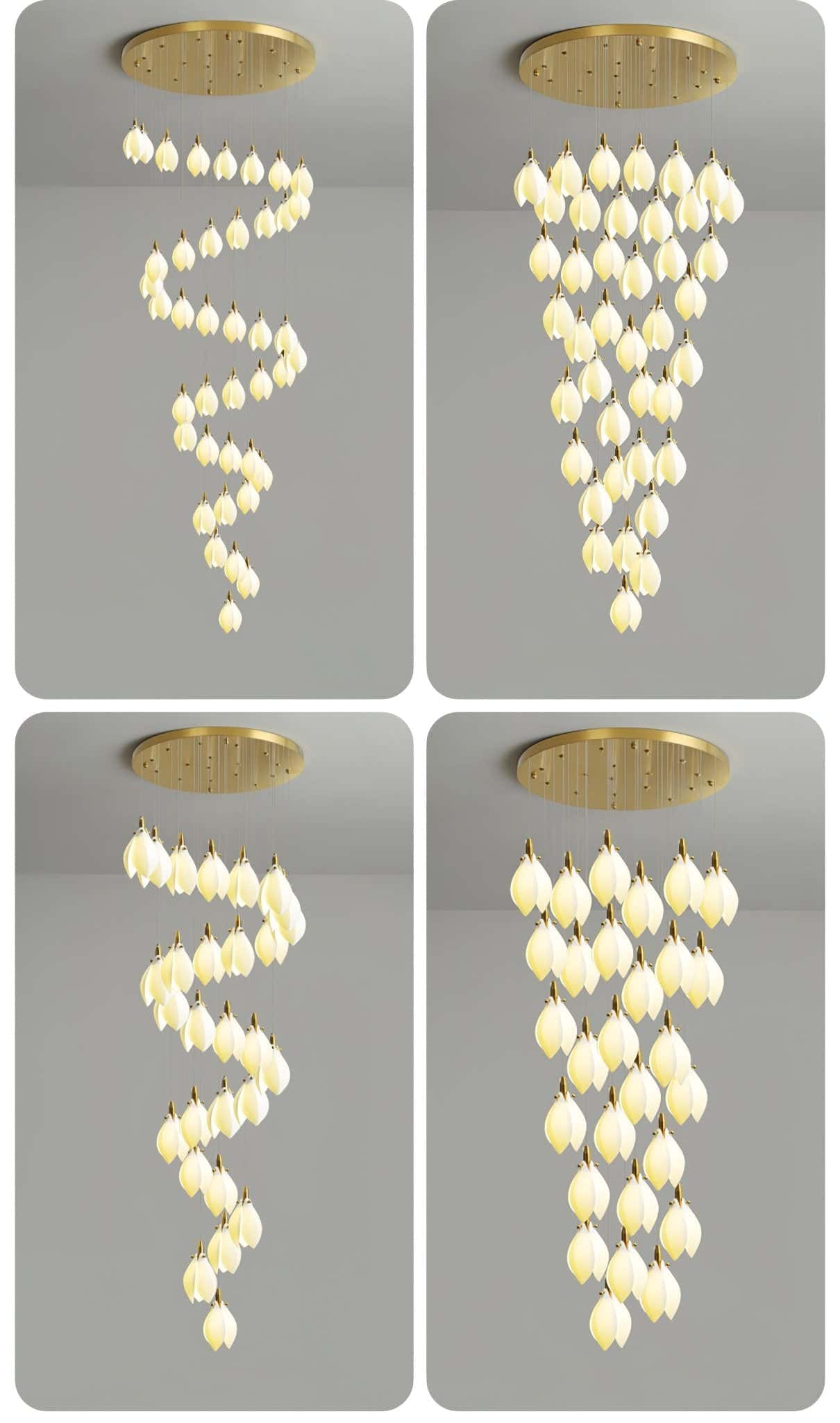 Astralis Bloom Stairs Chandelier