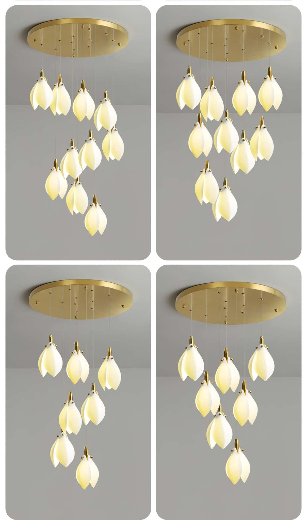 Astralis Bloom Stairs Chandelier