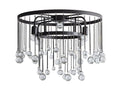 Aubrey Crystal Ball Flushmount Lamp