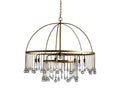 Aubrey Crystal Ball Round Chandelier 5 Light / 8 Light