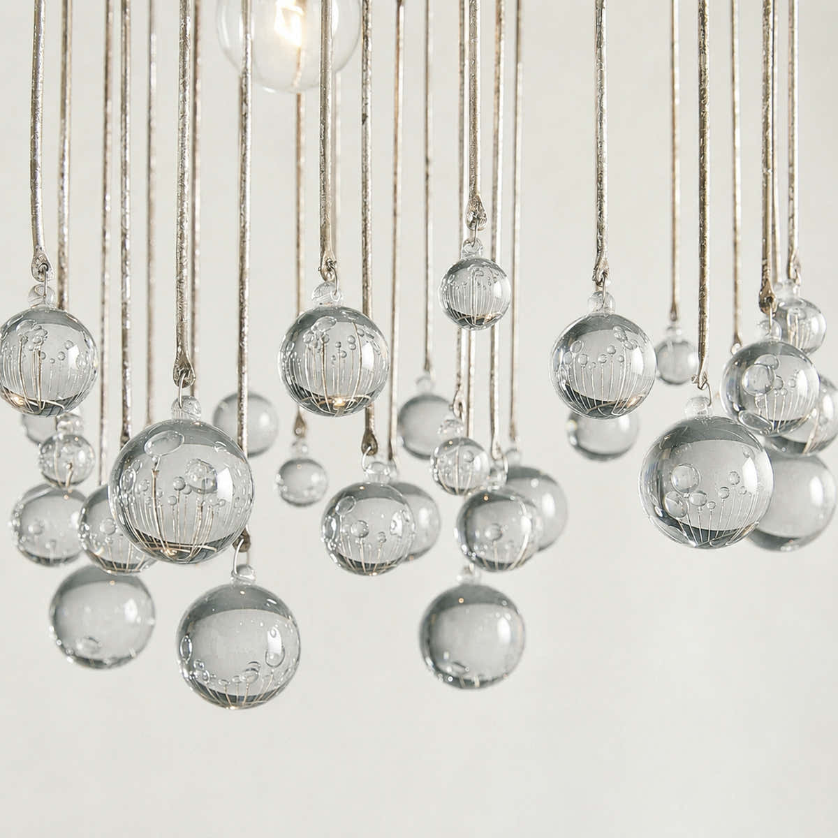 Aubrey Modern Crystal Ball Pendant Lamp