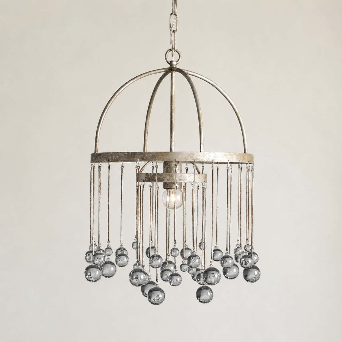 Aubrey Modern Crystal Ball Pendant Lamp