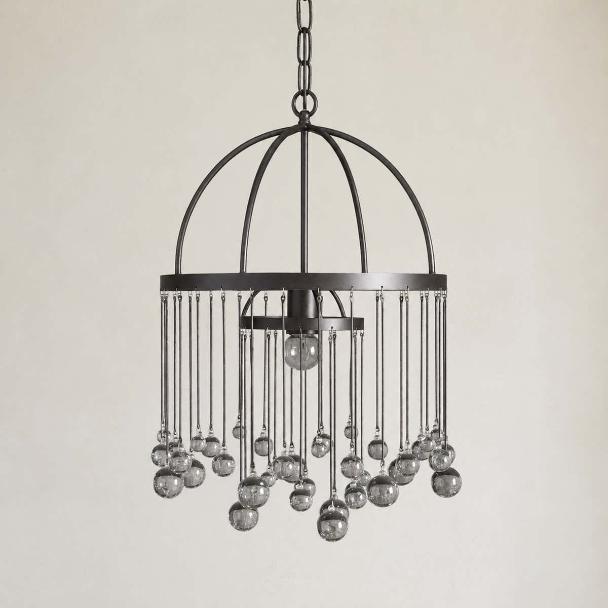 Aubrey Modern Crystal Ball Pendant Lamp